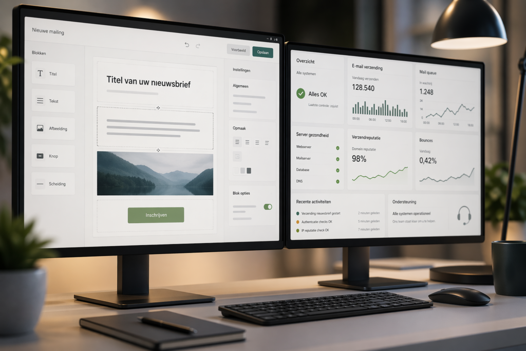 Nieuwsbrief versturen