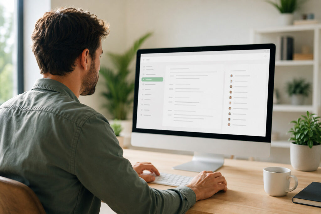 Contactenlijst opbouwen